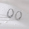 Wholesale Copper Geometric Hoop Earrings Simple Style Goldplated For Men And Women