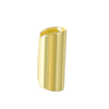Wholesale Copper Geometric Long Tube Ear Clip For Women With Electroplating And Simple Design