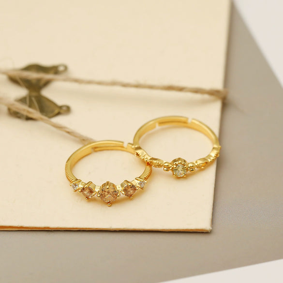 Wholesale Copper Geometric Retro Simple Light Luxury Women's Ring With Electroplating
