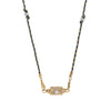 Wholesale Copper Geometric Star Eye Pendant Necklace Gold Plated For Men Boyfriend Style