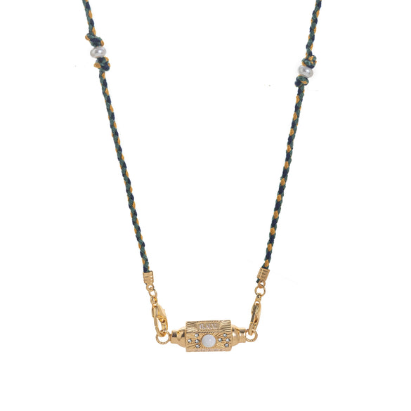 Wholesale Copper Geometric Star Eye Pendant Necklace Gold Plated For Men Boyfriend Style