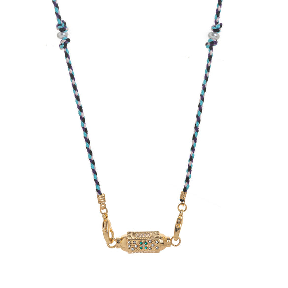 Wholesale Copper Geometric Star Eye Pendant Necklace Gold Plated For Men Boyfriend Style