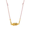 Wholesale Copper Geometric Star Eye Pendant Necklace Gold Plated For Men Boyfriend Style