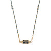 Wholesale Copper Geometric Star Eye Pendant Necklace Gold Plated For Men Boyfriend Style