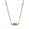 Wholesale Copper Geometric Star Eye Pendant Necklace Gold Plated For Men Boyfriend Style