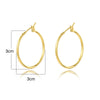 Wholesale Copper Geometric Style Electroplated Women's Earrings