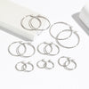 Wholesale Copper Geometric Style Electroplated Women's Earrings
