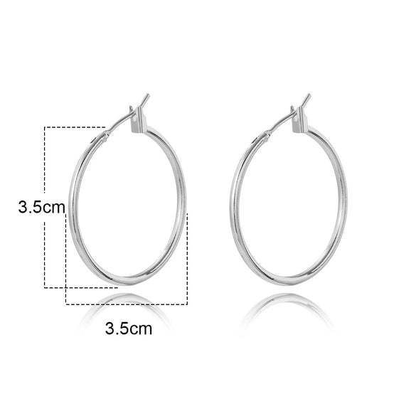 Wholesale Copper Geometric Style Electroplated Women's Earrings