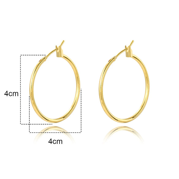 Wholesale Copper Geometric Style Electroplated Women's Earrings