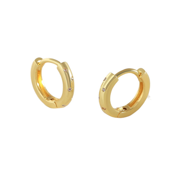 Wholesale Copper Geometric Style Electroplating Earrings