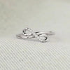 Wholesale Copper Geometric Style Microinlaid Zircon Women's Ring Jewelry