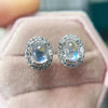 Wholesale Copper Geometric Style Micropaved Zircon Earrings For Women