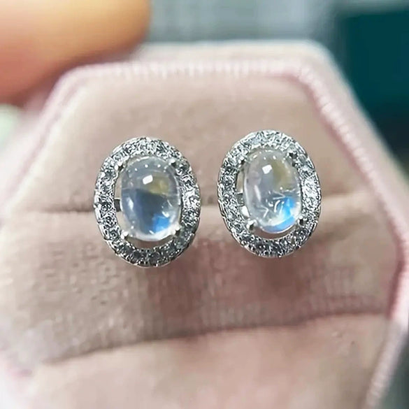 Wholesale Copper Geometric Style Micropaved Zircon Earrings For Women