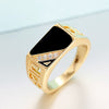 Wholesale Copper Geometric Vintage Ring With Micro Inlay Zircon For Women