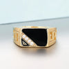 Wholesale Copper Geometric Vintage Ring With Micro Inlay Zircon For Women
