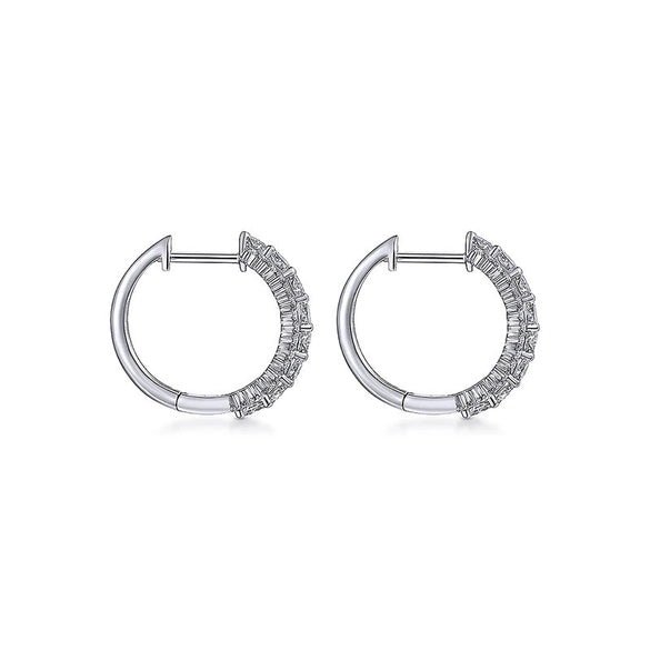 Wholesale Copper Geometric Zircon Earrings For Women Fashion Style