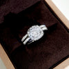 Wholesale Copper Geometric Zircon Inlaid Ring For Men And Women