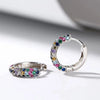 Wholesale Copper Geometric Zircon Women's Earrings