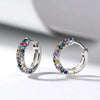 Wholesale Copper Geometric Zircon Women's Earrings