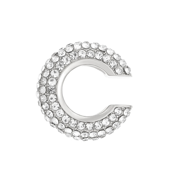 Wholesale Copper Goldplated Geometric Cshaped Diamond Point Drill Ear Clip For Women And Unisex