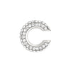 Wholesale Copper Goldplated Geometric Cshaped Diamond Point Drill Ear Clip For Women And Unisex