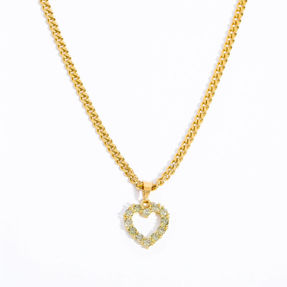 Wholesale Copper Hamsa Hand Love Heart Diamond Butterfly Tooth Big Sun Pendant Zircon Necklace With Geometric Pattern And Diamond Treatment