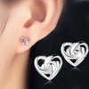 Wholesale Copper Heartshaped Women's Earrings