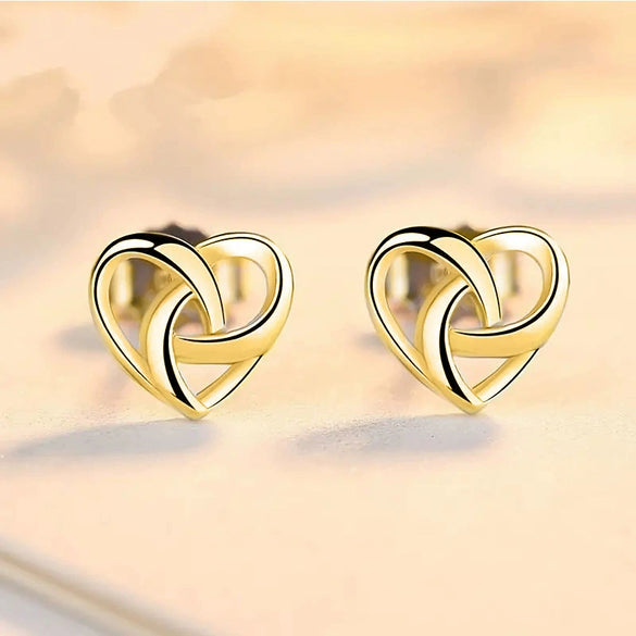 Wholesale Copper Heartshaped Women's Earrings