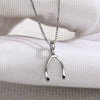 Wholesale Copper Herringbone Ing Bone Pendant Necklace With Mixed Gem Inlay And Geometric Design And Zircon Treatment