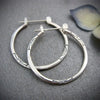 Wholesale Copper Hoop Earrings Geometric Retro Style Electroplating For Women