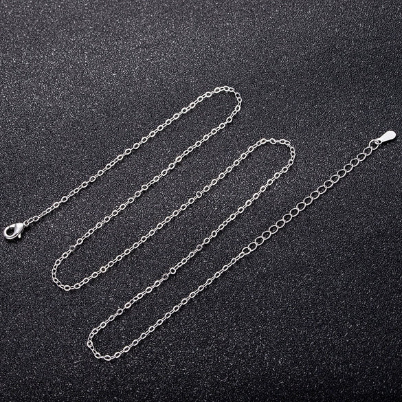 Wholesale Copper Imitation Moissanite Geometric Natural Style Electroplated Pendant Clavicle Necklace For Women