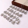 Wholesale Copper Inlaid Color Diamond Letter Pendant Hip Hop Personality Accessories With Zirconia Processing