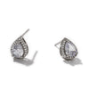 Wholesale Copper Inlaid Zircon Drop Shape Women's Earrings With Electroplating And Fashion Simple Temperament Light Luxury Exquisite Style