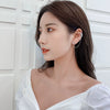 Wholesale Copper Inlaid Zircon Flower Style Ear Clips For Women