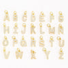 Wholesale Copper Inlaid Zircon Letter Jewelry Accessories English Letter Pendants Earrings Bracelet Necklace With Electroplating