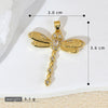 Wholesale Copper Insectshaped Pendant Jewelry With Micropaved Colorful Zircon And 18K Gold Plated Cartoon Style