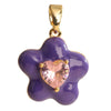 Wholesale Copper Jewelry Lovely Style Geometric And Heart Shape Dripping Oil Necklace Pendant And Ear Accessories
