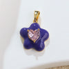 Wholesale Copper Jewelry Lovely Style Geometric And Heart Shape Dripping Oil Necklace Pendant And Ear Accessories