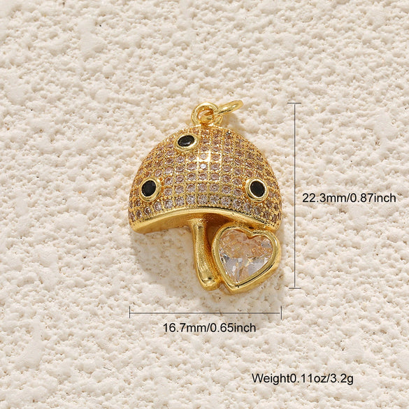 Wholesale Copper Jewelry Pendant With Animal Zodiac Pattern Electroplated