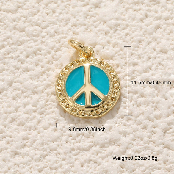 Wholesale Copper Jewelry Pendant With Animal Zodiac Pattern Electroplated