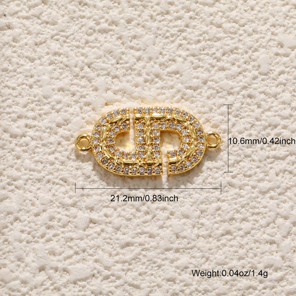 Wholesale Copper Jewelry Pendant With Animal Zodiac Pattern Electroplated