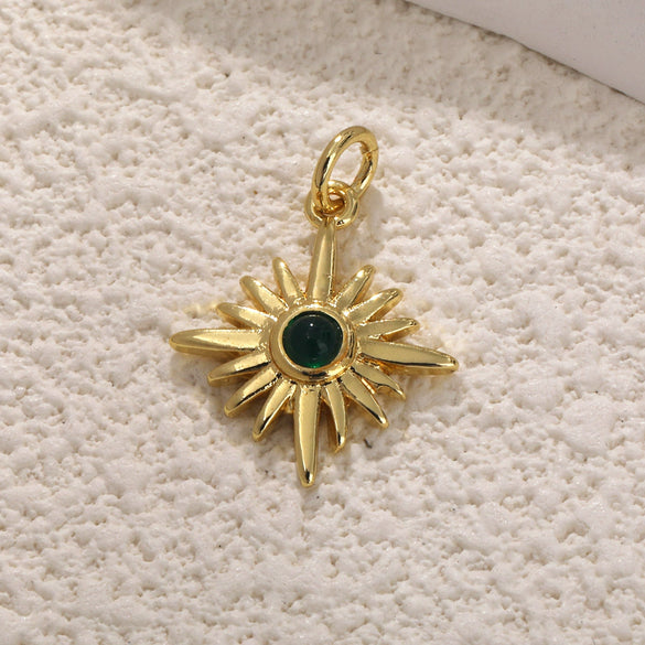 Wholesale Copper Jewelry Pendant With Animal Zodiac Pattern Electroplated