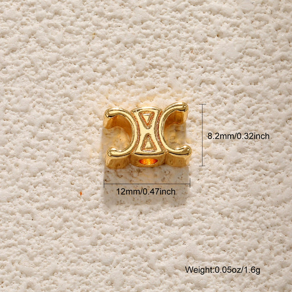 Wholesale Copper Jewelry Pendant With Animal Zodiac Pattern Electroplated
