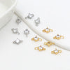 Wholesale Copper Jewelry With Microinlaid Zircon And Cross Design Electroplated Versatile And Minimalist Style