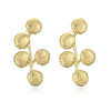 Wholesale Copper 18K Gold Plated Starfish Shell Women's Earrings With Flower Geometric Animal Zodiac Zirconia Design
