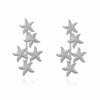 Wholesale Copper 18K Gold Plated Starfish Shell Women's Earrings With Flower Geometric Animal Zodiac Zirconia Design