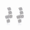 Wholesale Copper 18K Gold Plated Starfish Shell Women's Earrings With Flower Geometric Animal Zodiac Zirconia Design