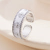 Wholesale Copper Light Luxury Geometric Oil Dropping Enamel Open Ring Jewelry For Women With Electroplating