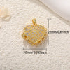 Wholesale Copper Love Christmas Elk Pendant Necklace With Heart Shape Geometric Letters Zirconia Design