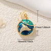 Wholesale Copper Love Christmas Elk Pendant Necklace With Heart Shape Geometric Letters Zirconia Design